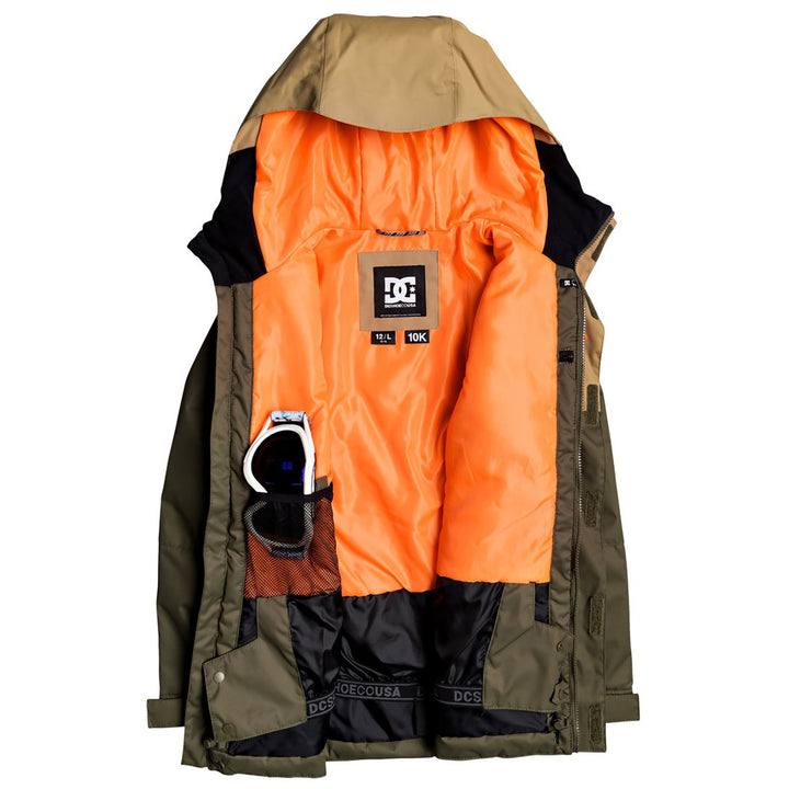 DC Defy Jacket - Boys' Olive Night