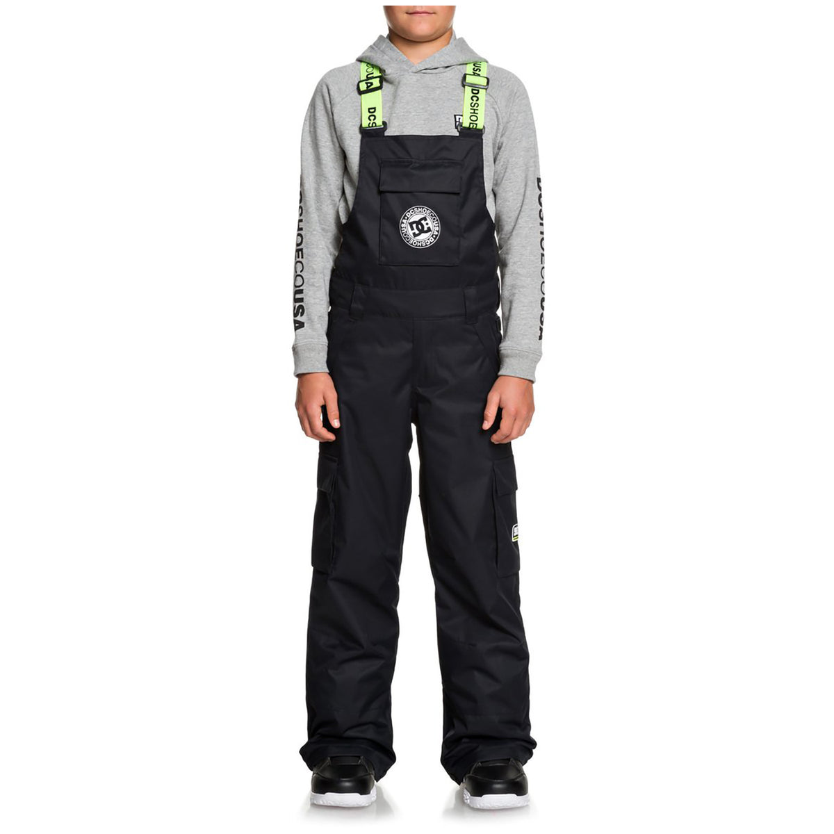 DC Banshee Bibs - Boys' Black