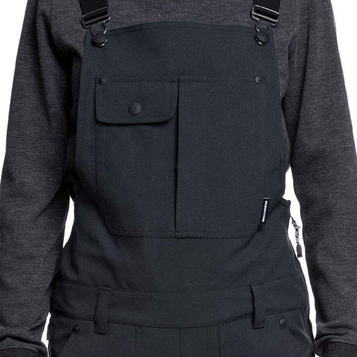 DC Collective Bibs - Women's Bio Wash Black