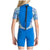 Roxy 2/2 Syncro Back Zip Short Sleeve Springsuit - Girls' Sea Blue II