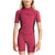 Roxy 2/2 Syncro Back Zip Short Sleeve Springsuit - Girls' Sangria