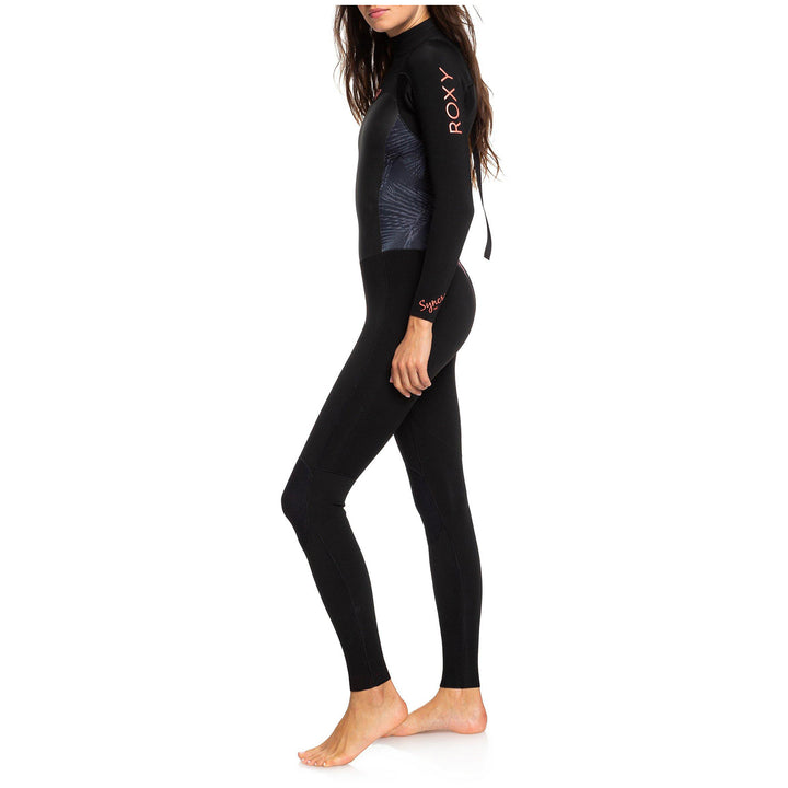 Roxy 4/3 Syncro Back Zip GBS Wetsuit - Women's Black
