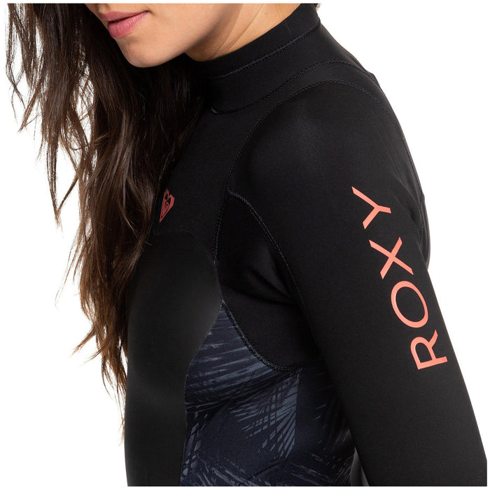 Roxy 4/3 Syncro Back Zip GBS Wetsuit - Women's Black