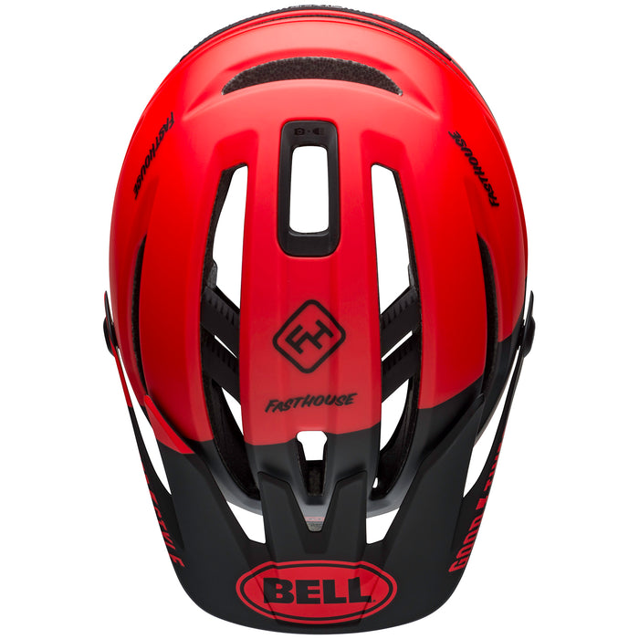 Bell Sixer MIPS Fasthouse Bike Helmet Fasthouse Matte Red/Black
