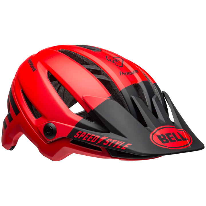 Bell Sixer MIPS Fasthouse Bike Helmet Fasthouse Matte Red/Black