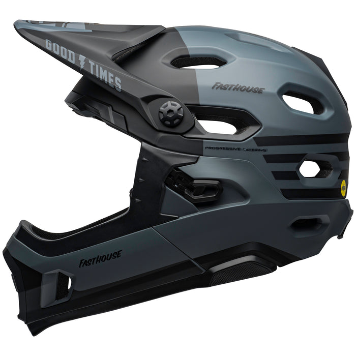 Bell Super DH MIPS Fasthouse Bike Helmet Fasthouse Matte Gray/Black