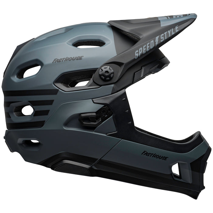 Bell Super DH MIPS Fasthouse Bike Helmet Fasthouse Matte Gray/Black