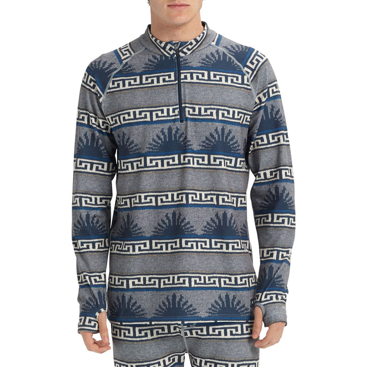 Burton Expedition 1/4 Zip Top Dress Blue Spurwink