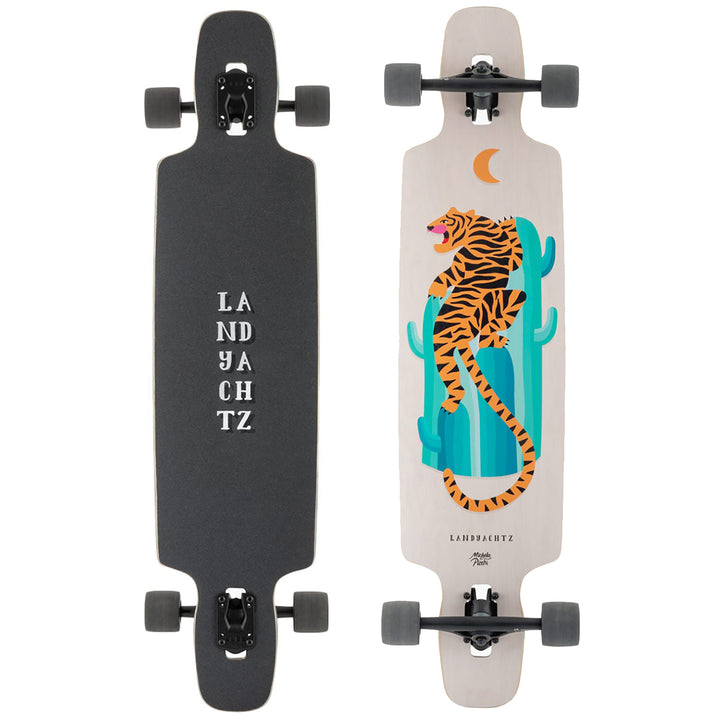 Landyachtz Drop Carve Desert Tiger Longboard Complete