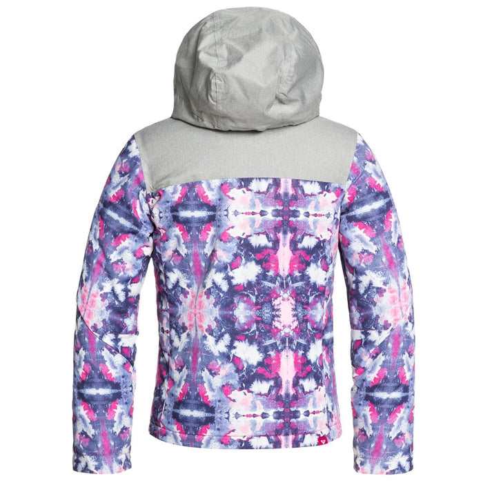 Roxy Delski Jacket - Girls' Medieval Blue Cloudy Day
