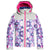 Roxy Delski Jacket - Girls' Medieval Blue Cloudy Day