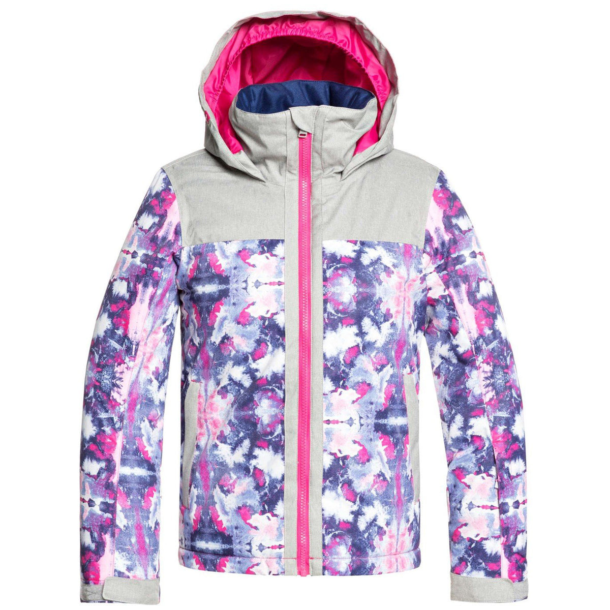 Roxy Delski Jacket - Girls' Medieval Blue Cloudy Day
