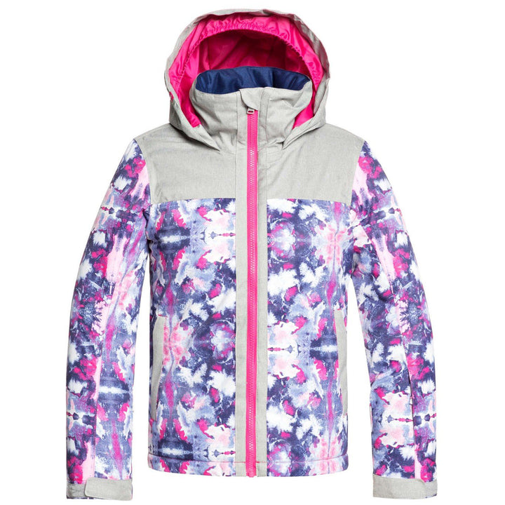 Roxy Delski Jacket - Girls' Medieval Blue Cloudy Day
