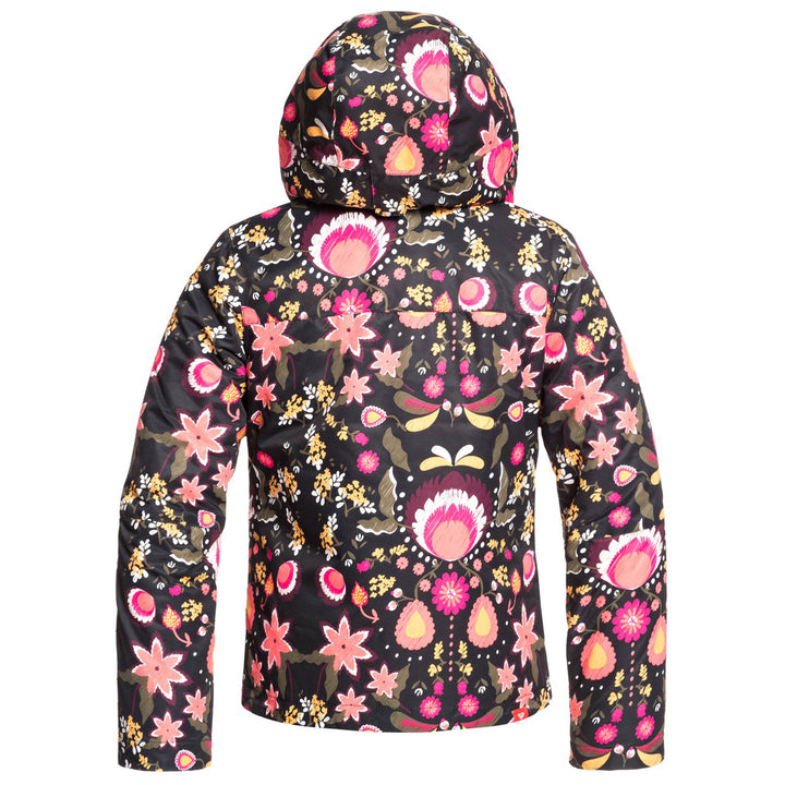 Roxy Jetty Jacket - Girls' True Black Folk Winter