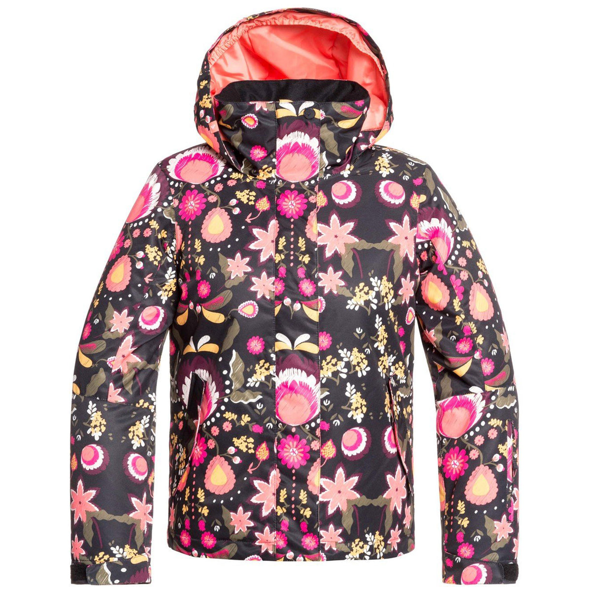Roxy Jetty Jacket - Girls' True Black Folk Winter