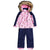 Roxy Paradise Jumpsuit - Little Girls' Prism Pink Snow Trip