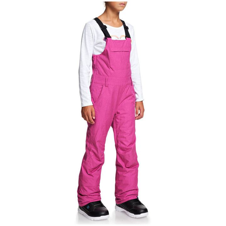 Roxy Non Stop Bib Pants - Girls' Beetroot Pink