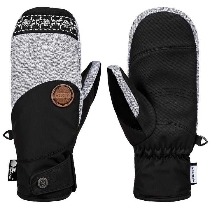 Roxy Vermont Spindye Mittens - Women's True Black