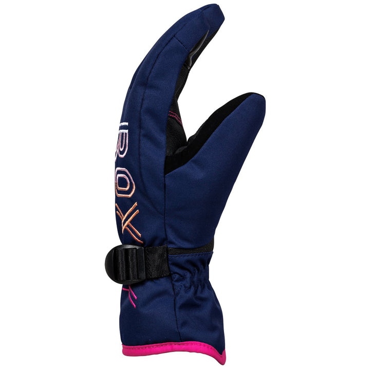 Roxy Freshfield Gloves - Girls' Medieval Blue