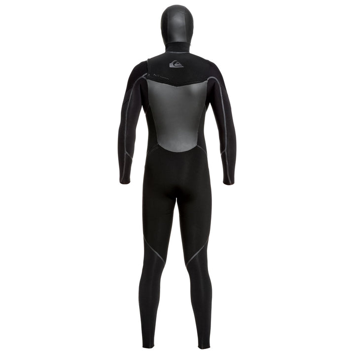 Quiksilver 4/3 Syncro+ Chest Zip LFS Hooded Wetsuit Black
