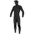 O'Neill 4/3+ Hyperfreak Chest Zip Hooded Wetsuit Black/Black