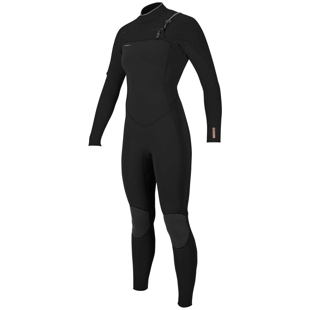 O'Neill 4/3+ Hyperfreak Chest Zip Wetsuit - Women's Black/Black
