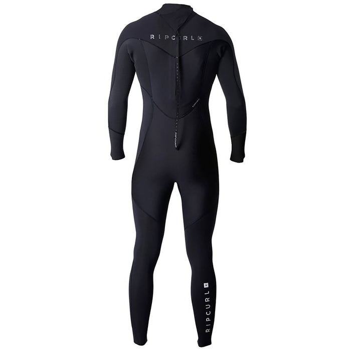 Rip Curl 4/3 Dawn Patrol Back Zip Wetsuit Black