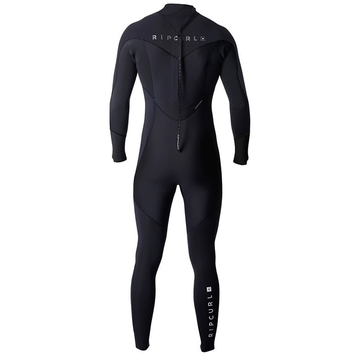 Rip Curl 4/3 Dawn Patrol Back Zip Wetsuit Black