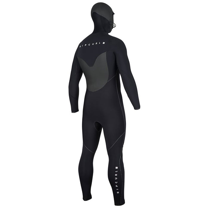 Rip Curl 4/3 Flashbomb Hooded Wetsuit Black