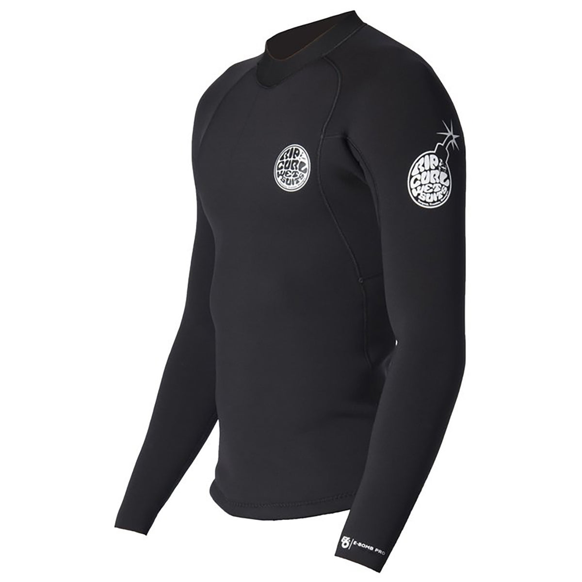 Rip Curl 1.5mm E-Bomb Long Sleeve Wetsuit Jacket Black