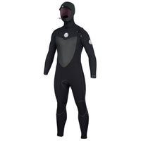 Rip Curl 4/3 Flashbomb Hooded Wetsuit Black::Black