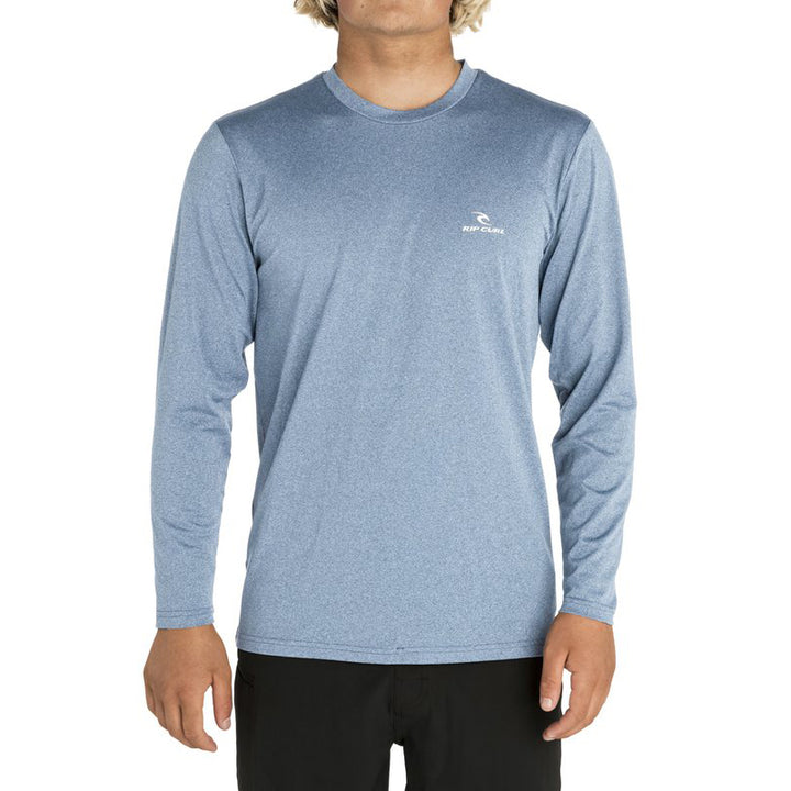 Rip Curl Search Series Long Sleeve Rashguard Blue