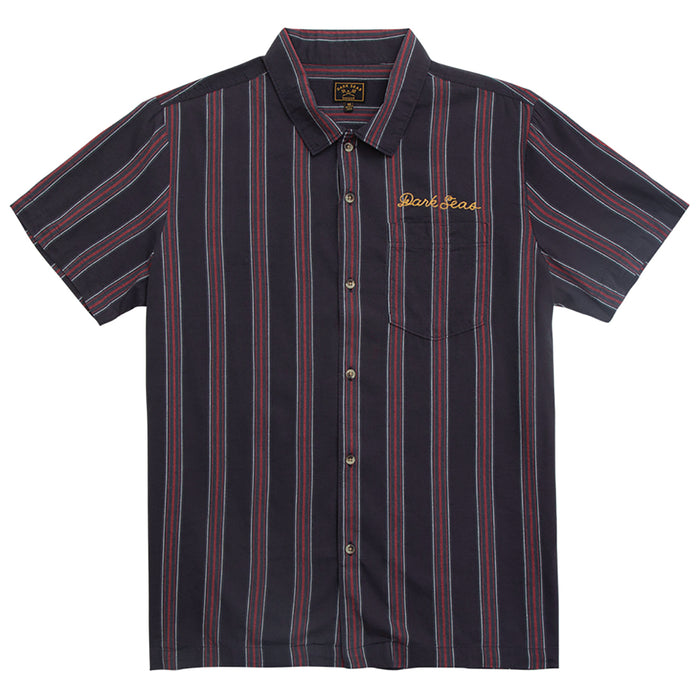 Dark Seas Striker Short-Sleeve Shirt Navy