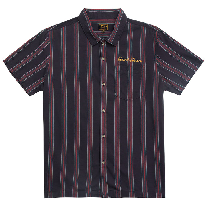 Dark Seas Striker Short-Sleeve Shirt Navy