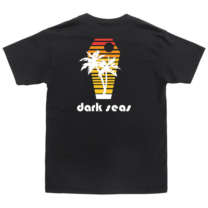 Dark Seas Six Feet Over T-Shirt Black