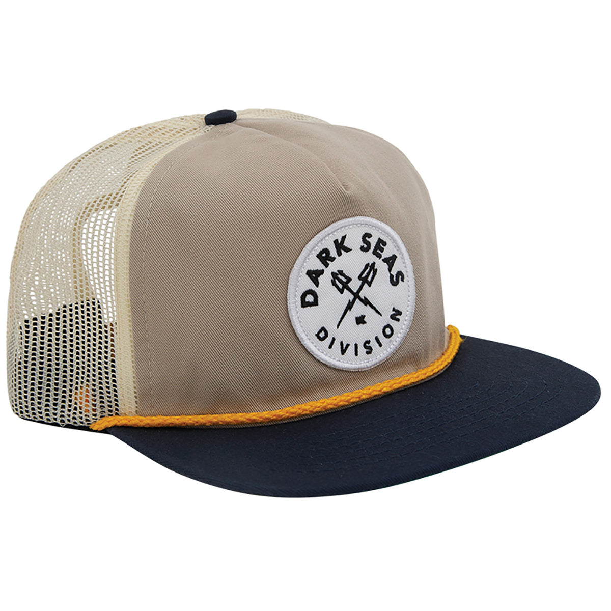 Dark Seas Wobbegong Hat Khaki/Navy