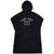 Dark Seas Embroidered Hooded Towel Black
