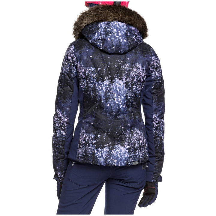 Roxy Snowstorm Plus Jacket - Women's Medieval Blue Sparkles