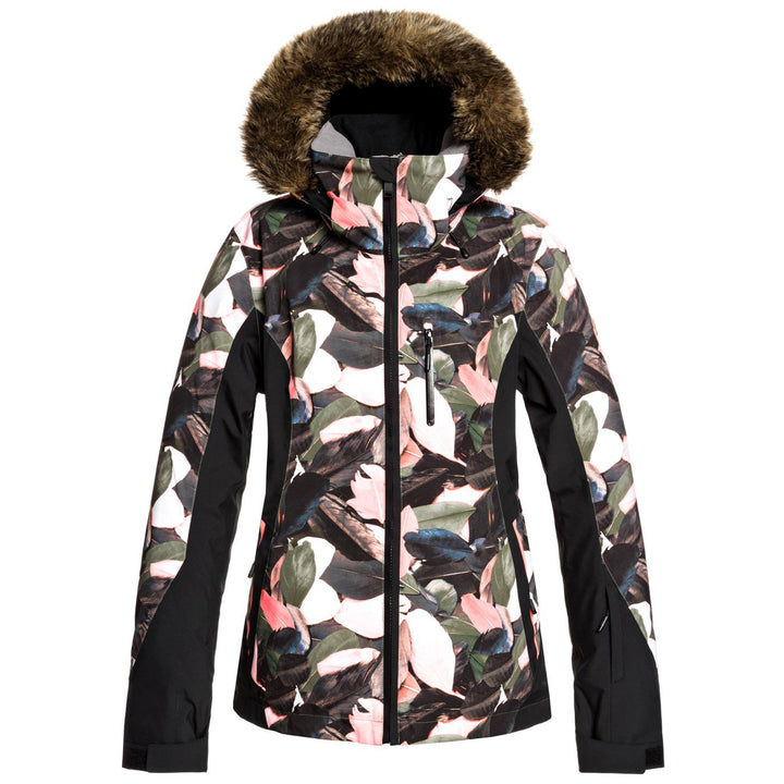 Roxy Jet Ski Premium Jacket - Women's Living Coral Plumes