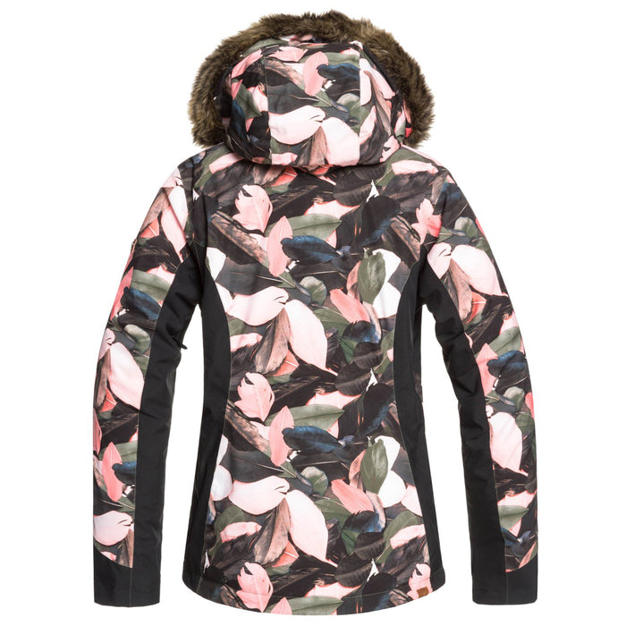 Roxy Jet Ski Premium Jacket - Women's Living Coral Plumes