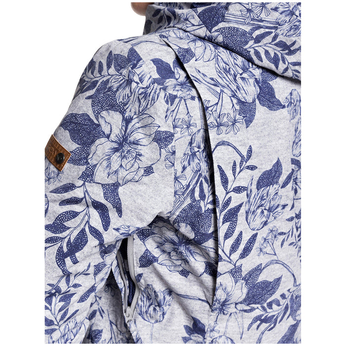 Roxy Glade Printed GORE-TEX 2L Jacket - Women's Heather Grey Botanical Flowers
