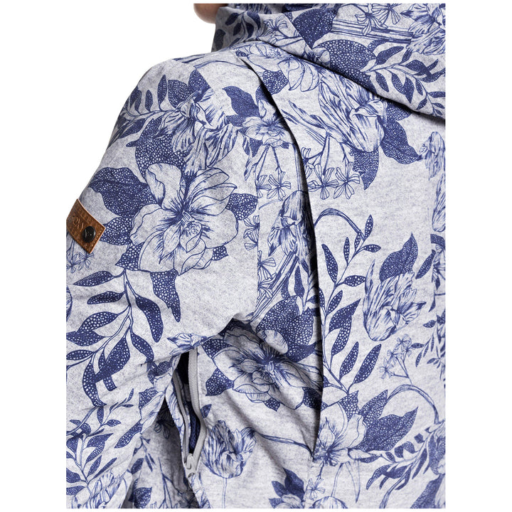 Roxy Glade Printed GORE-TEX 2L Jacket - Women's Heather Grey Botanical Flowers