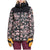 Roxy Stated Jacket - Women's True Black Poppy