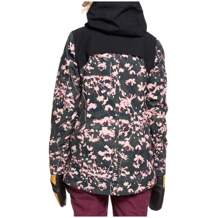 Roxy Stated Jacket - Women's True Black Poppy