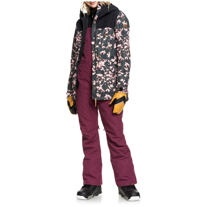 Roxy Stated Jacket - Women's True Black Poppy