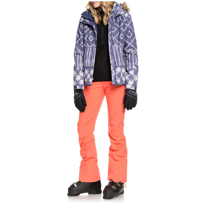 Roxy Jet Ski SE Jacket - Women's Mid Denim Wake Up
