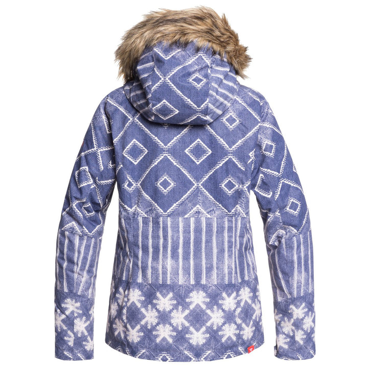 Roxy Jet Ski SE Jacket - Women's Mid Denim Wake Up