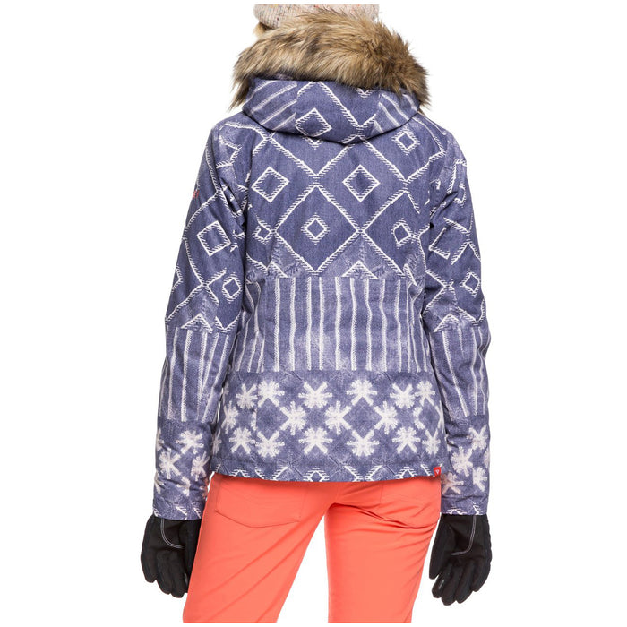 Roxy Jet Ski SE Jacket - Women's Mid Denim Wake Up
