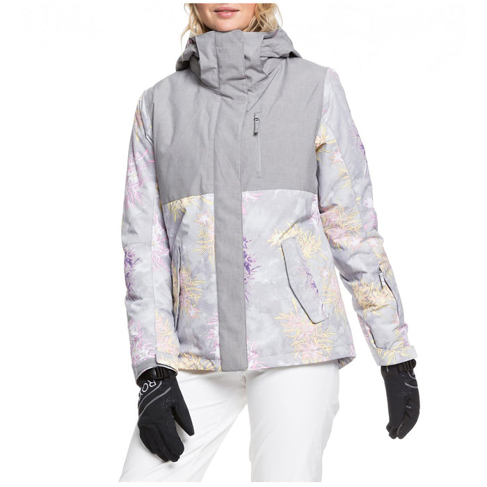 Roxy Jetty Block Jacket - Women's Micro Chip Edelweiss