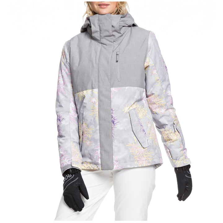 Roxy Jetty Block Jacket - Women's Micro Chip Edelweiss
